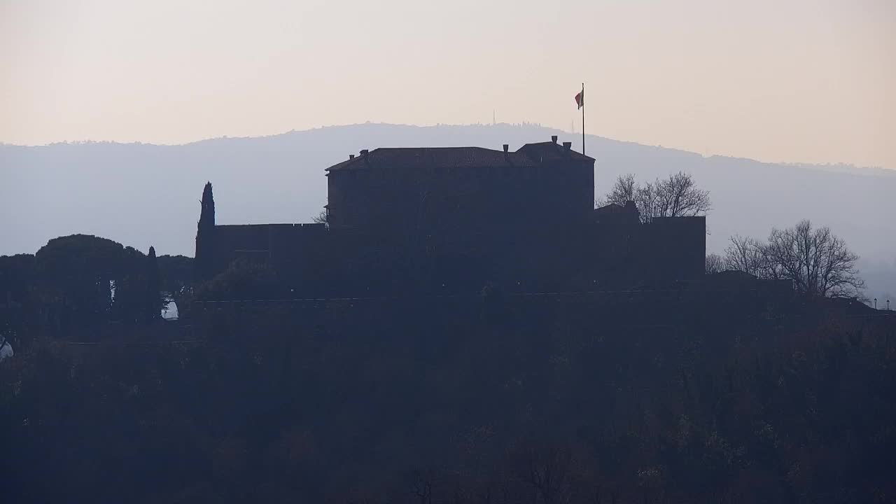 Nova Gorica i Gorica: Prekrasan Pogled iz Franjevačkog Samostana Kostanjevica