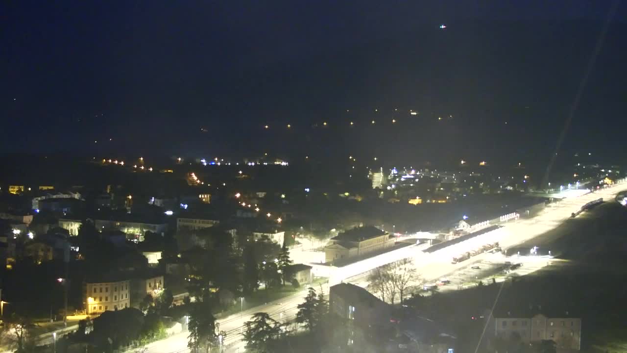 Nova Gorica i Gorica: Prekrasan Pogled iz Franjevačkog Samostana Kostanjevica