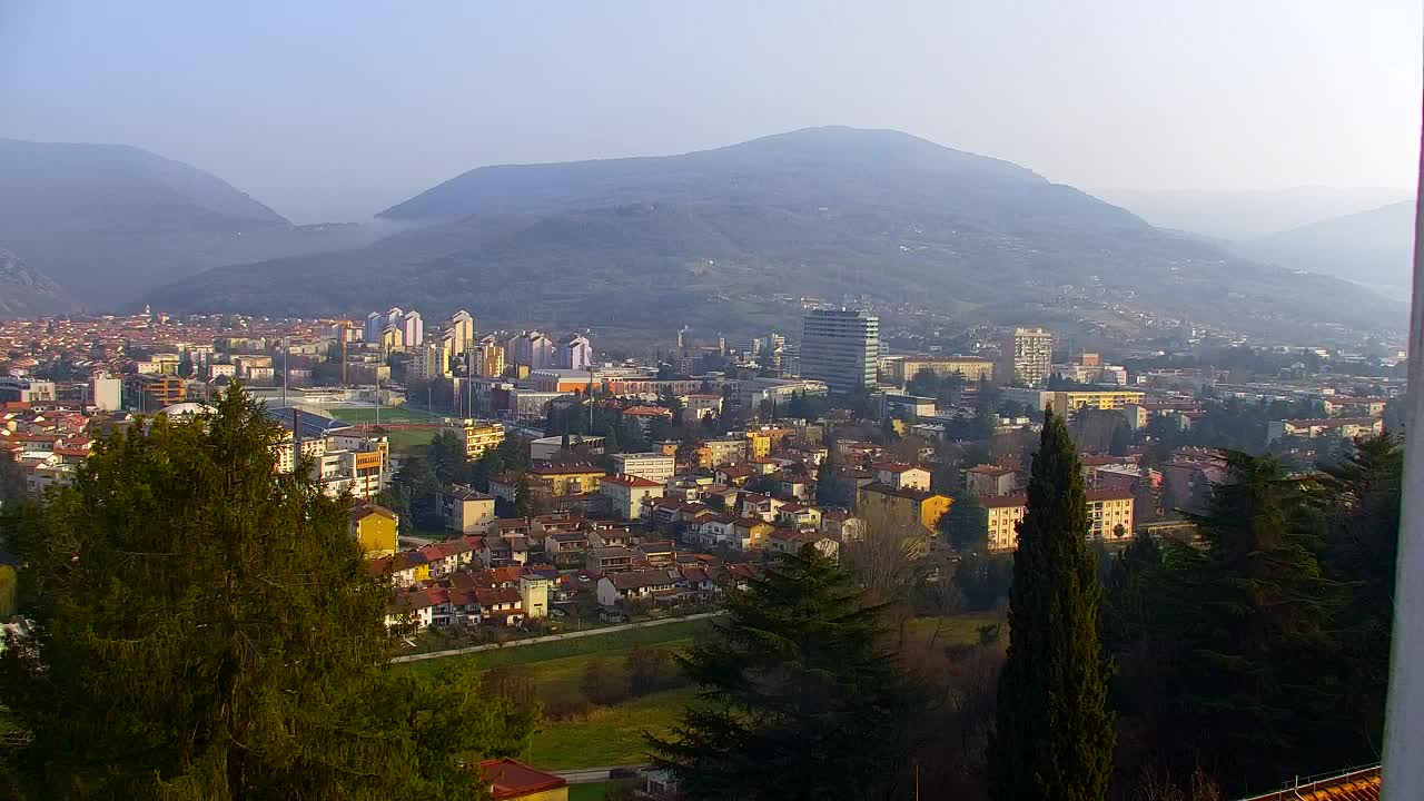 Nova Gorica in Gorica: Čudovit Razgled iz Frančiškanskega Samostana Kostanjevica