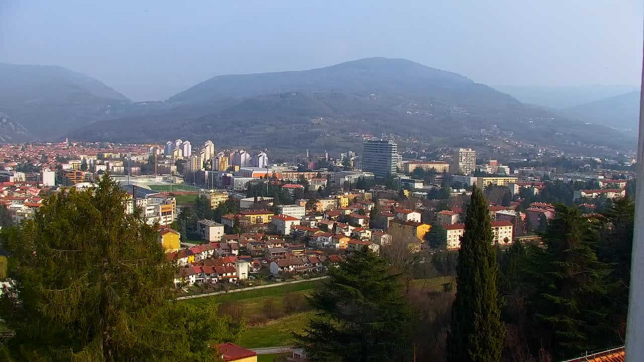 Nova Gorica in Gorica: Čudovit Razgled iz Frančiškanskega Samostana Kostanjevica