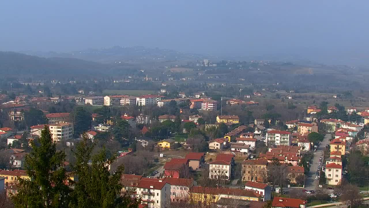 Nova Gorica et Gorizia : Vue Imprenable depuis le Monastère Franciscain de Kostanjevica