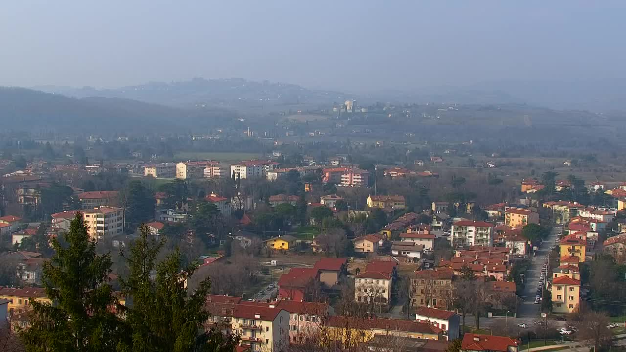 Nova Gorica et Gorizia : Vue Imprenable depuis le Monastère Franciscain de Kostanjevica