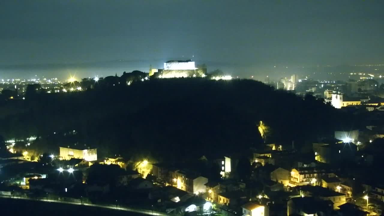 Nova Gorica i Gorica: Prekrasan Pogled iz Franjevačkog Samostana Kostanjevica