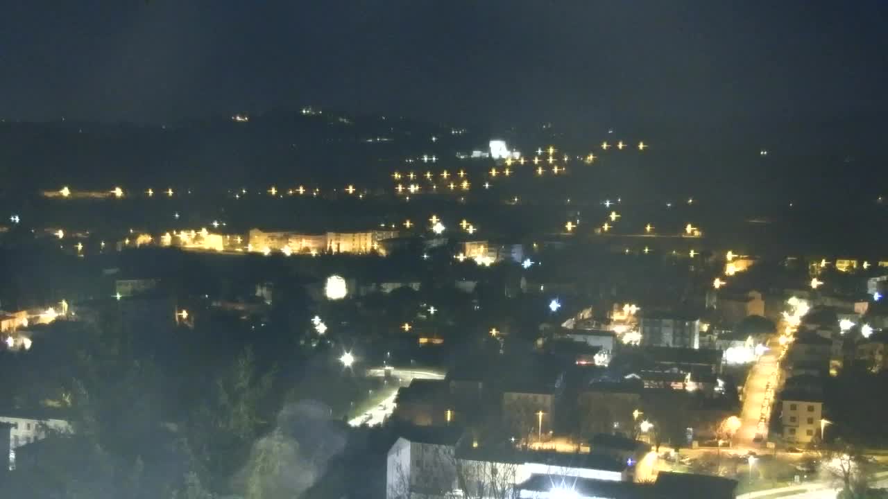 Nova Gorica in Gorica: Čudovit Razgled iz Frančiškanskega Samostana Kostanjevica