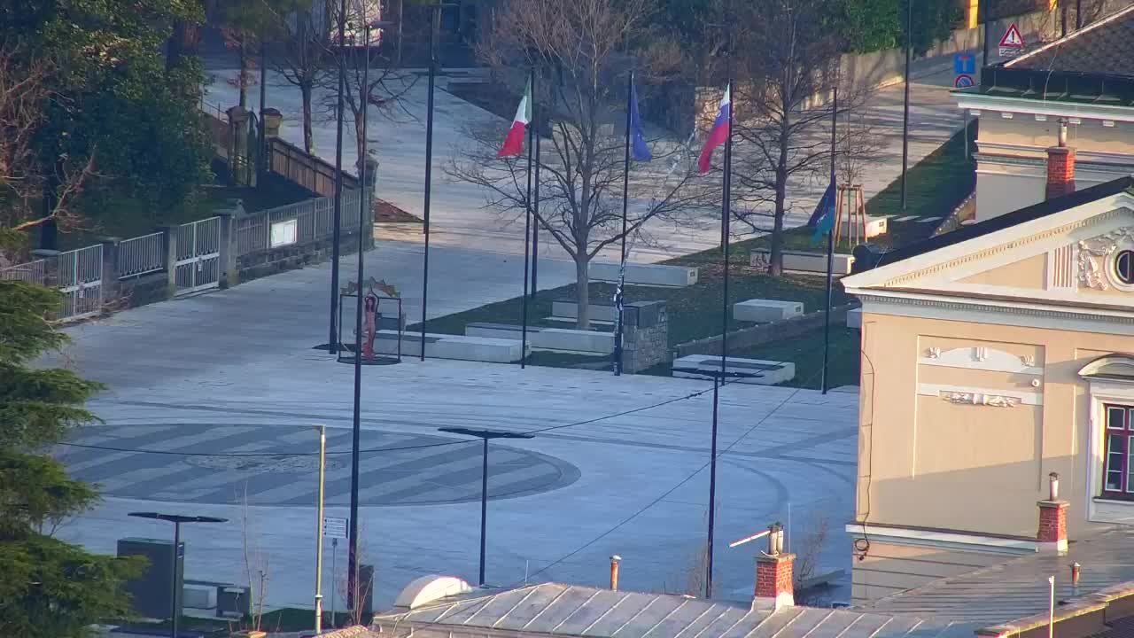 Nova Gorica in Gorica: Čudovit Razgled iz Frančiškanskega Samostana Kostanjevica