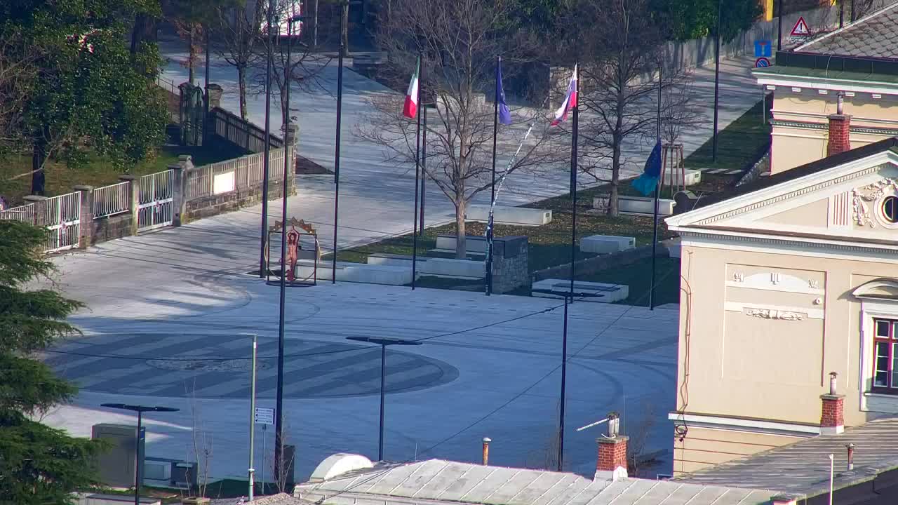 Nova Gorica in Gorica: Čudovit Razgled iz Frančiškanskega Samostana Kostanjevica