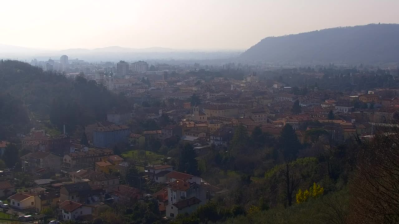 Nova Gorica in Gorica: Čudovit Razgled iz Frančiškanskega Samostana Kostanjevica