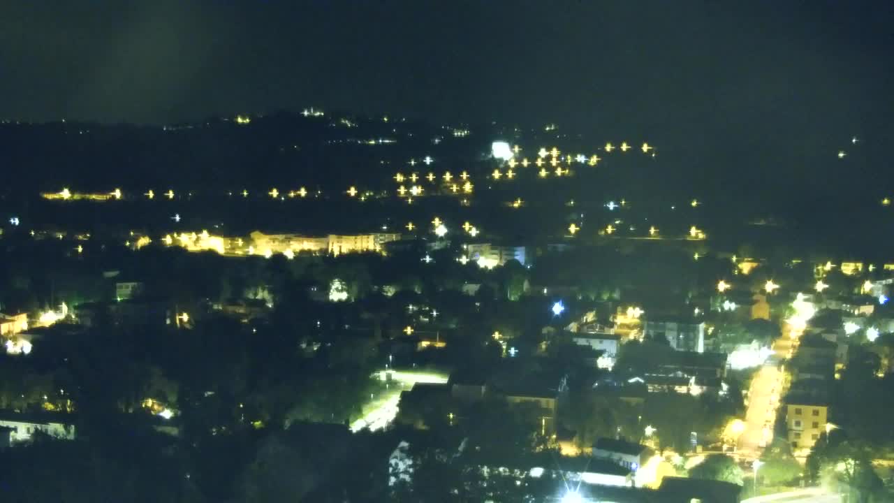 Nova Gorica i Gorica: Prekrasan Pogled iz Franjevačkog Samostana Kostanjevica