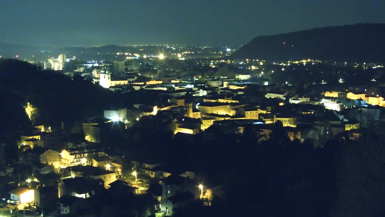 Nova Gorica in Gorica: Čudovit Razgled iz Frančiškanskega Samostana Kostanjevica