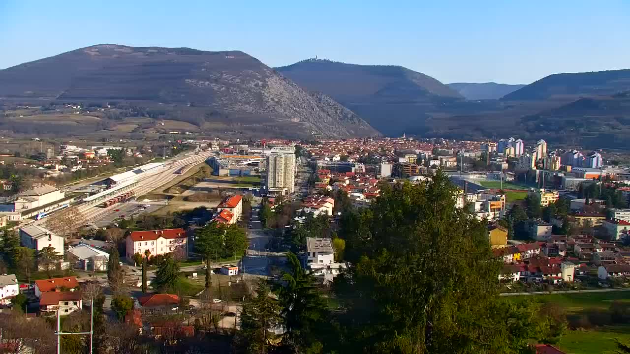 Nova Gorica et Gorizia : Vue Imprenable depuis le Monastère Franciscain de Kostanjevica