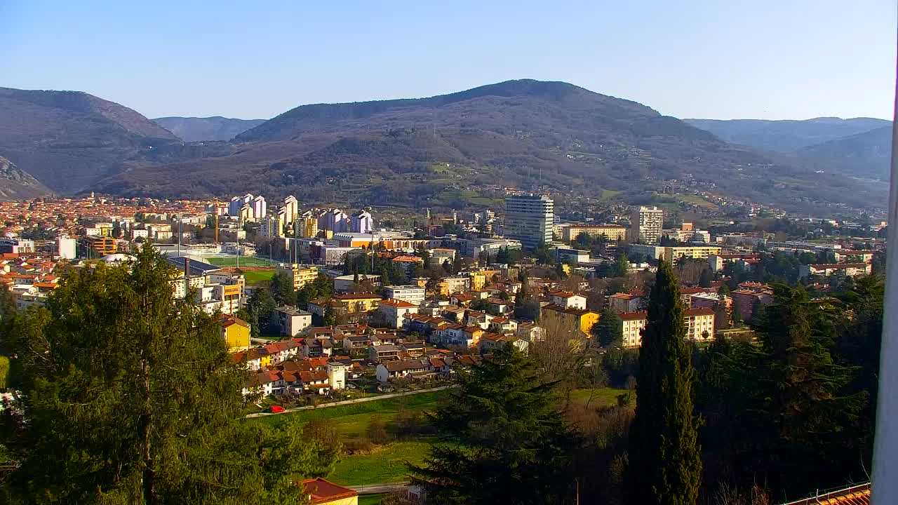 Nova Gorica et Gorizia : Vue Imprenable depuis le Monastère Franciscain de Kostanjevica