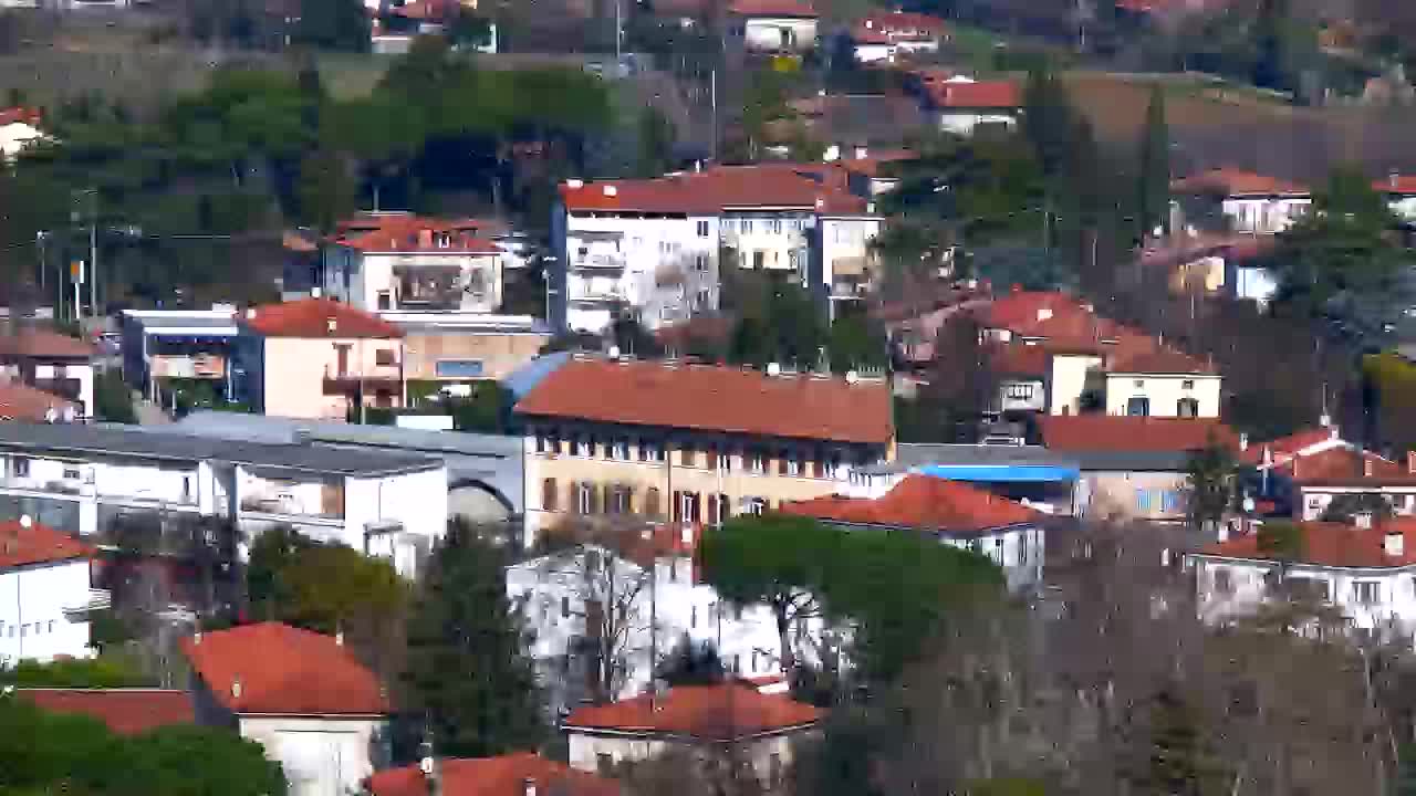 Nova Gorica et Gorizia : Vue Imprenable depuis le Monastère Franciscain de Kostanjevica