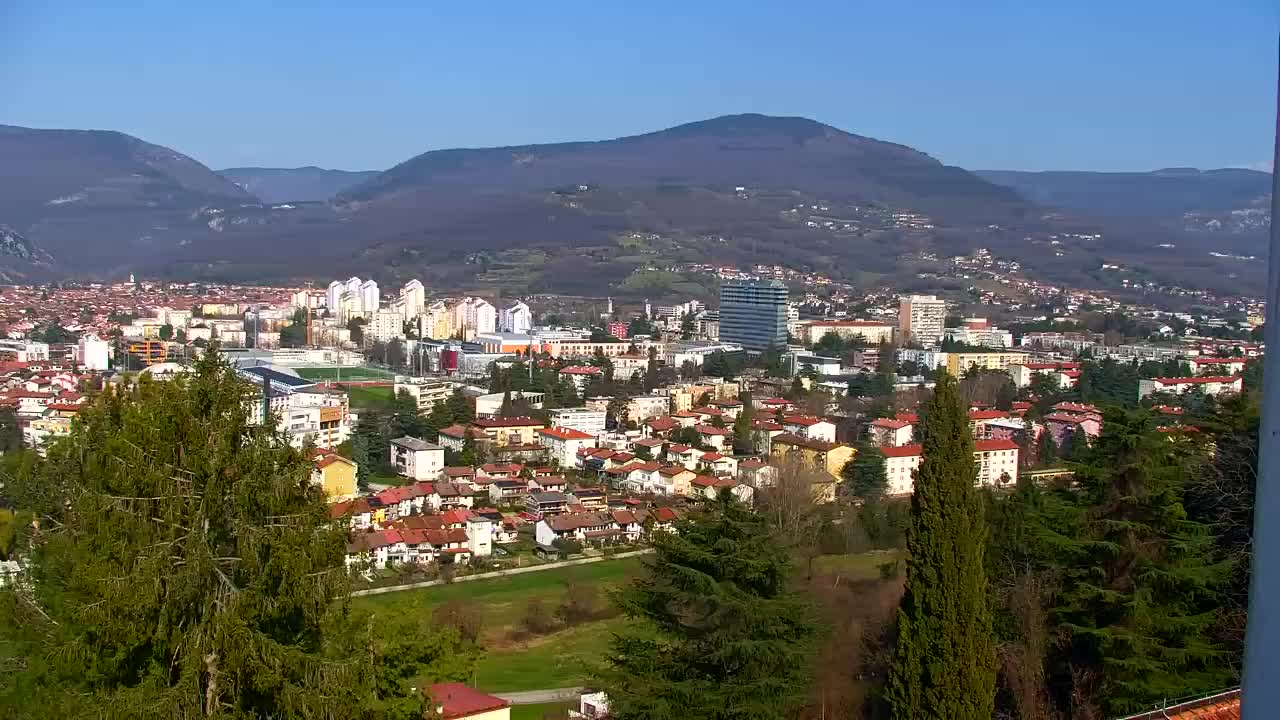 Nova Gorica et Gorizia : Vue Imprenable depuis le Monastère Franciscain de Kostanjevica