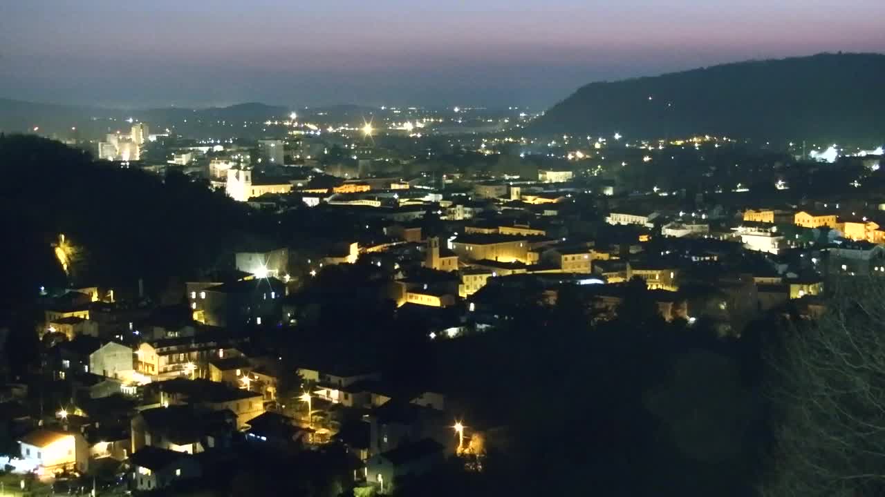 Nova Gorica in Gorica: Čudovit Razgled iz Frančiškanskega Samostana Kostanjevica