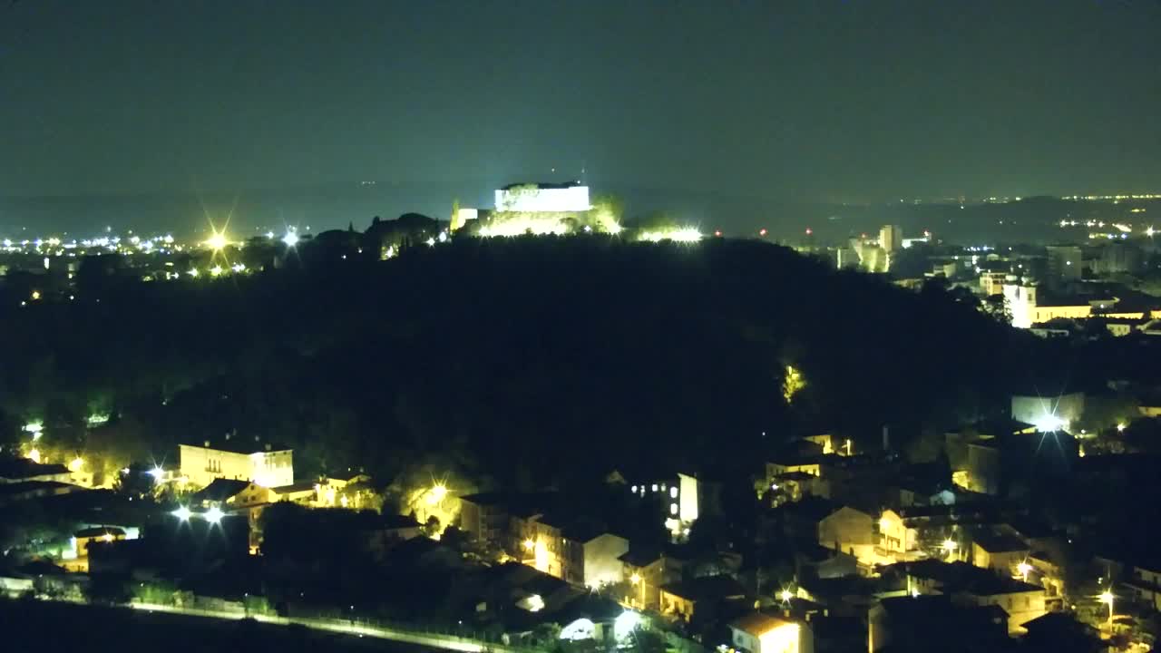 Nova Gorica in Gorica: Čudovit Razgled iz Frančiškanskega Samostana Kostanjevica