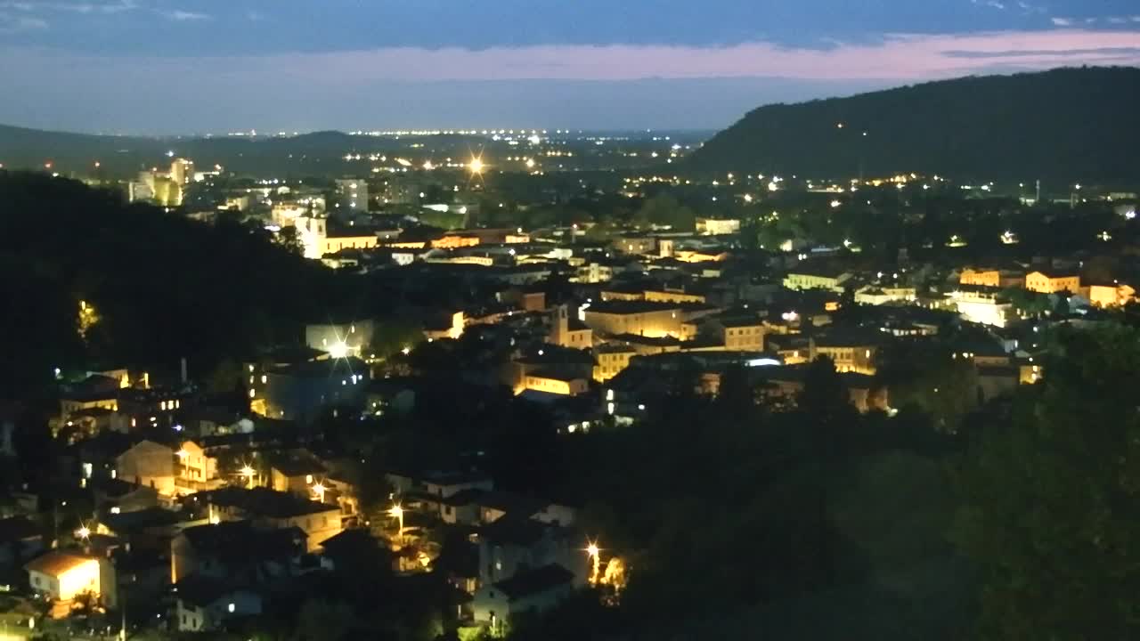 Nova Gorica in Gorica: Čudovit Razgled iz Frančiškanskega Samostana Kostanjevica