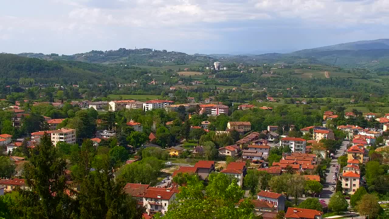 Nova Gorica in Gorica: Čudovit Razgled iz Frančiškanskega Samostana Kostanjevica