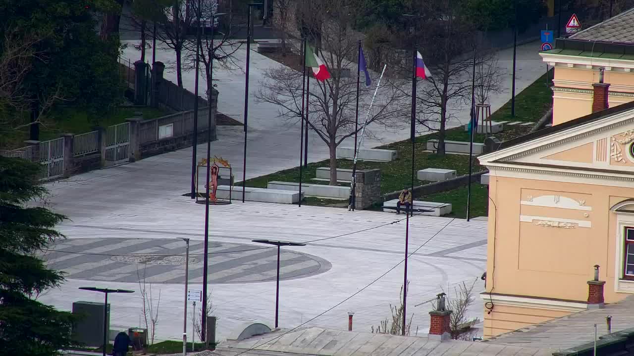 Nova Gorica in Gorica: Čudovit Razgled iz Frančiškanskega Samostana Kostanjevica