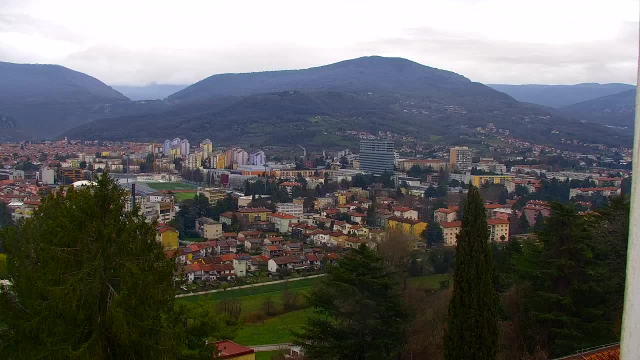 Nova Gorica in Gorica: Čudovit Razgled iz Frančiškanskega Samostana Kostanjevica