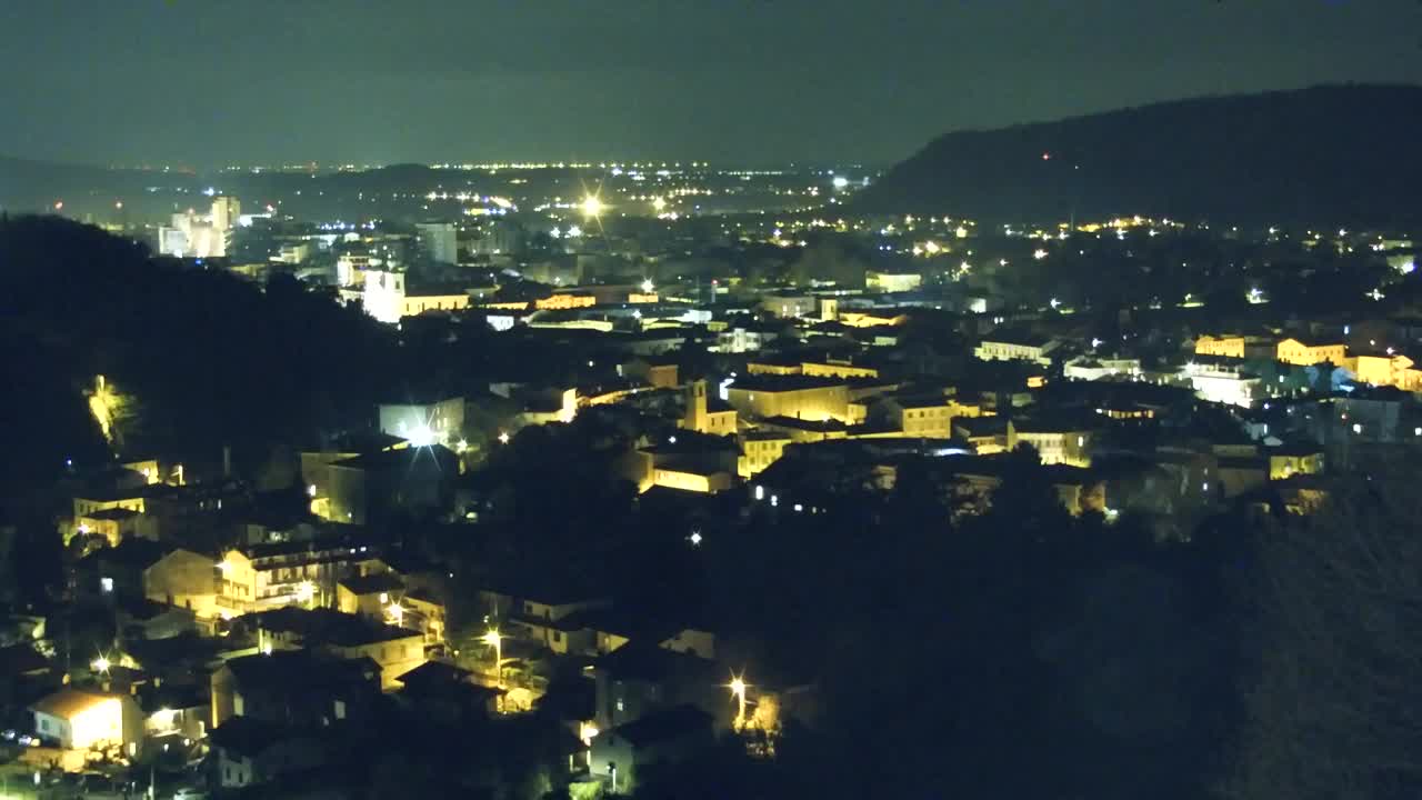 Nova Gorica in Gorica: Čudovit Razgled iz Frančiškanskega Samostana Kostanjevica