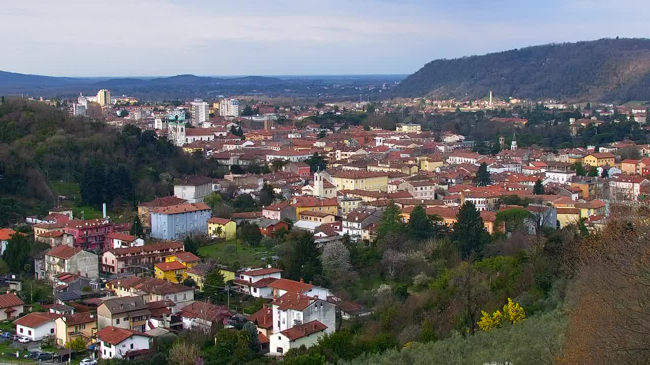 Nova Gorica et Gorizia : Vue Imprenable depuis le Monastère Franciscain de Kostanjevica