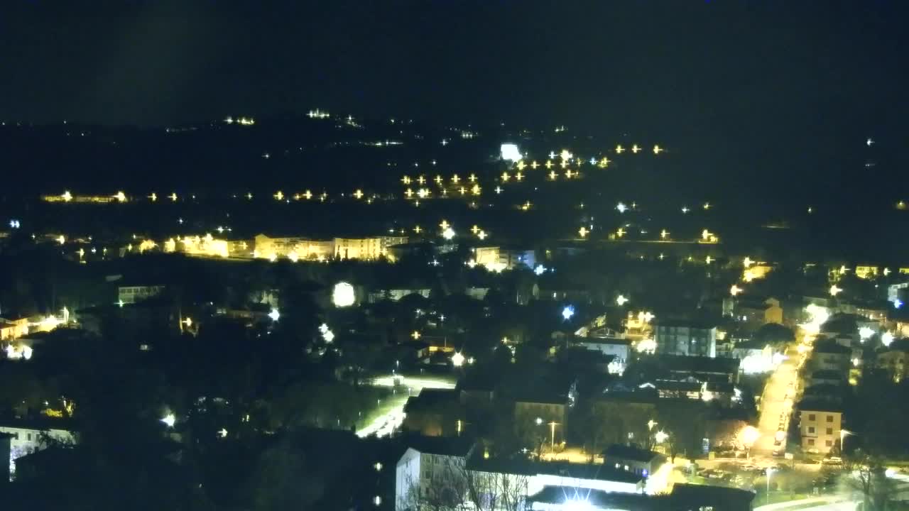 Nova Gorica in Gorica: Čudovit Razgled iz Frančiškanskega Samostana Kostanjevica