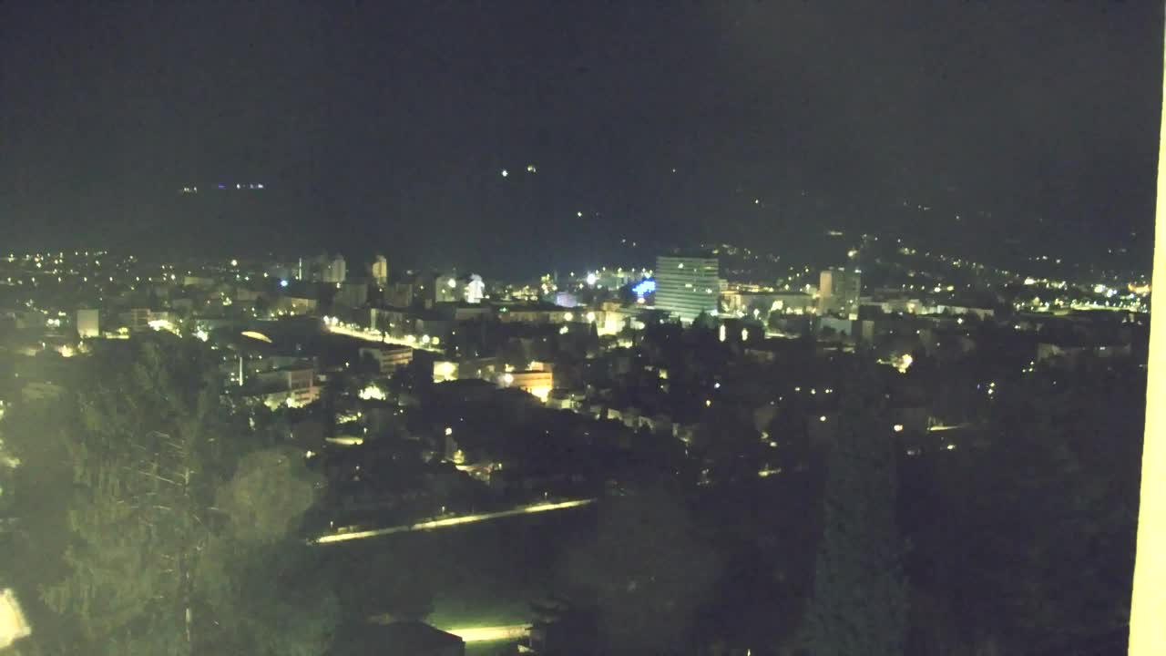 Nova Gorica in Gorica: Čudovit Razgled iz Frančiškanskega Samostana Kostanjevica