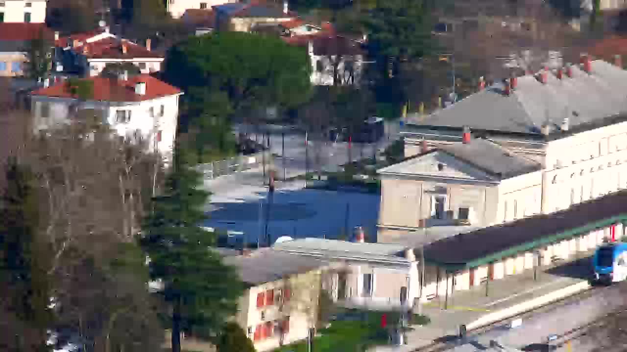 Nova Gorica in Gorica: Čudovit Razgled iz Frančiškanskega Samostana Kostanjevica