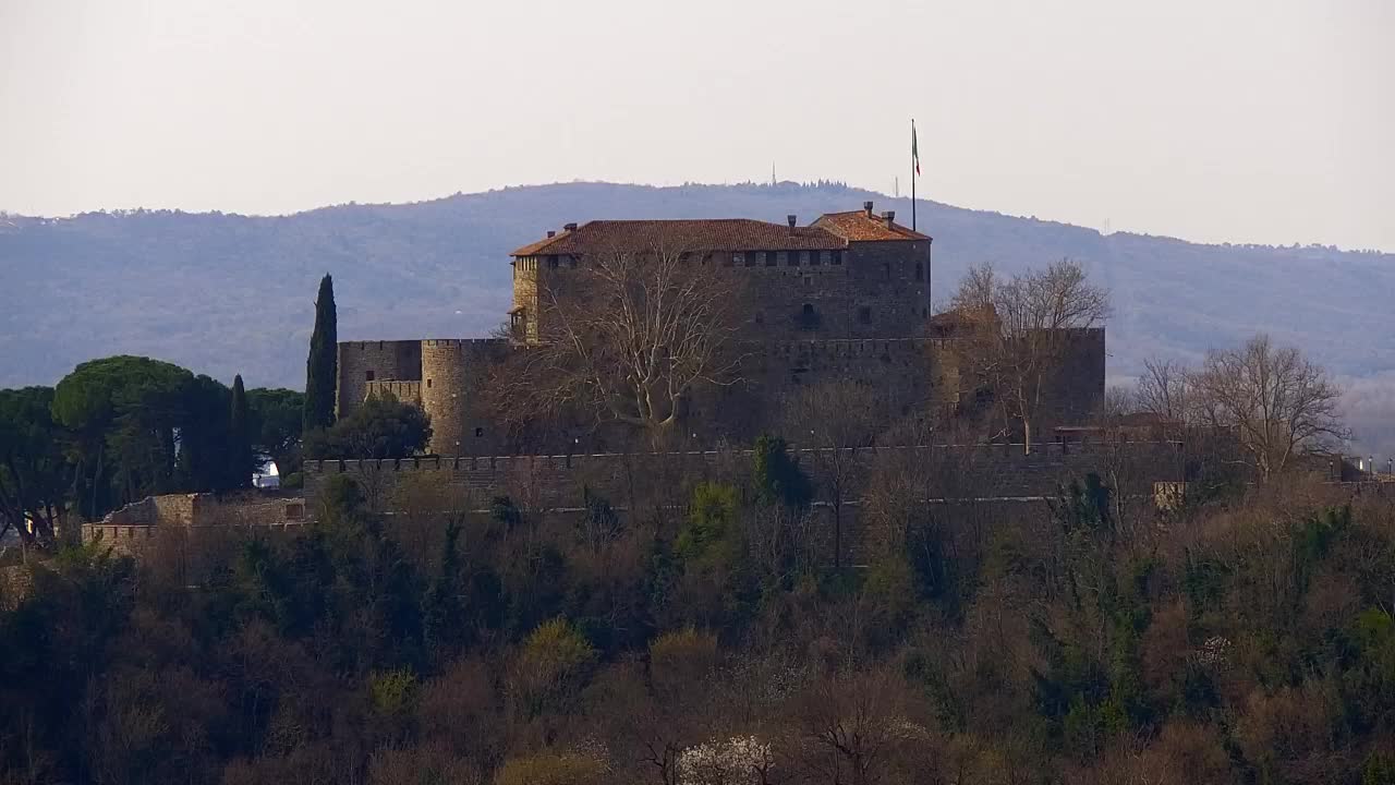 Nova Gorica i Gorica: Prekrasan Pogled iz Franjevačkog Samostana Kostanjevica