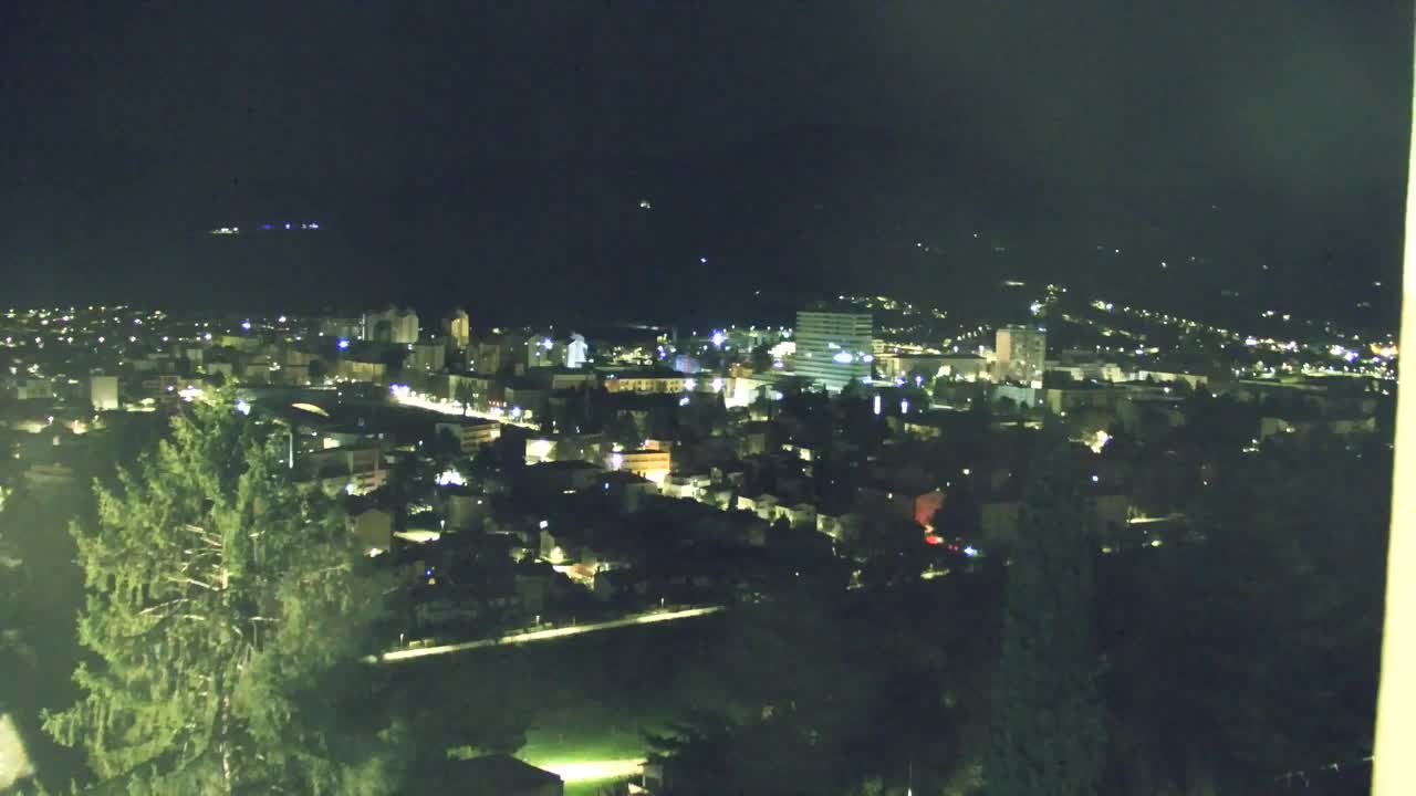 Nova Gorica in Gorica: Čudovit Razgled iz Frančiškanskega Samostana Kostanjevica