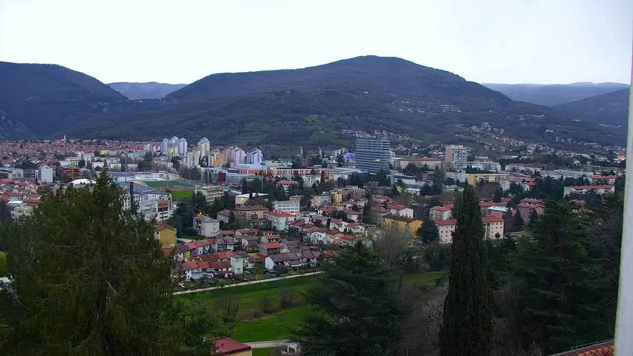 Nova Gorica et Gorizia : Vue Imprenable depuis le Monastère Franciscain de Kostanjevica