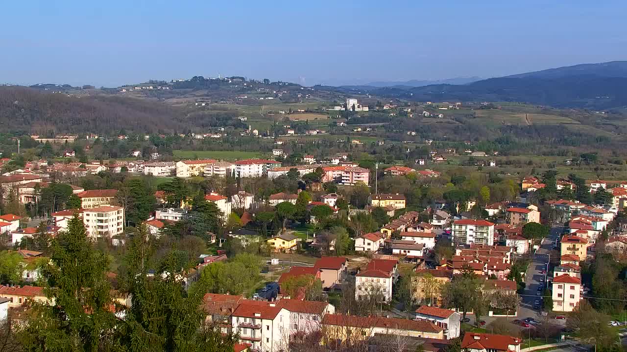 Nova Gorica et Gorizia : Vue Imprenable depuis le Monastère Franciscain de Kostanjevica