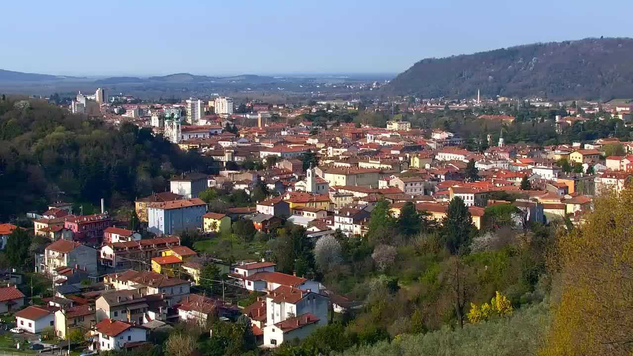 Nova Gorica et Gorizia : Vue Imprenable depuis le Monastère Franciscain de Kostanjevica