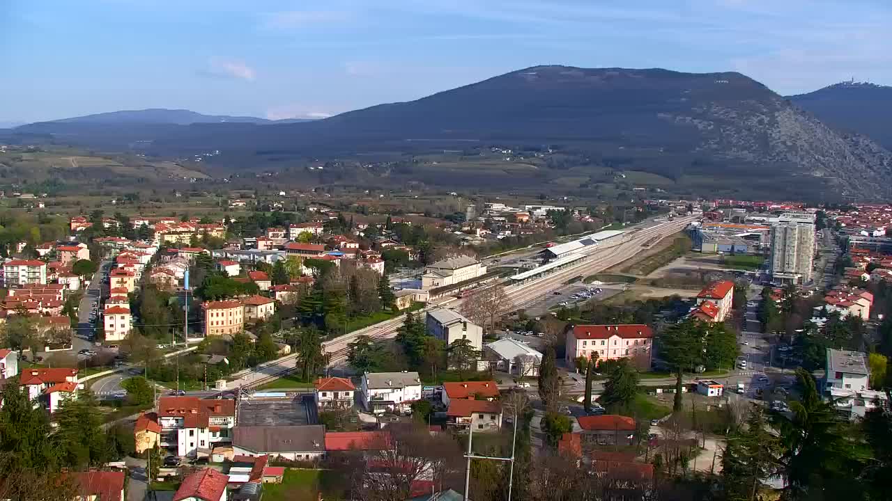 Nova Gorica i Gorica: Prekrasan Pogled iz Franjevačkog Samostana Kostanjevica