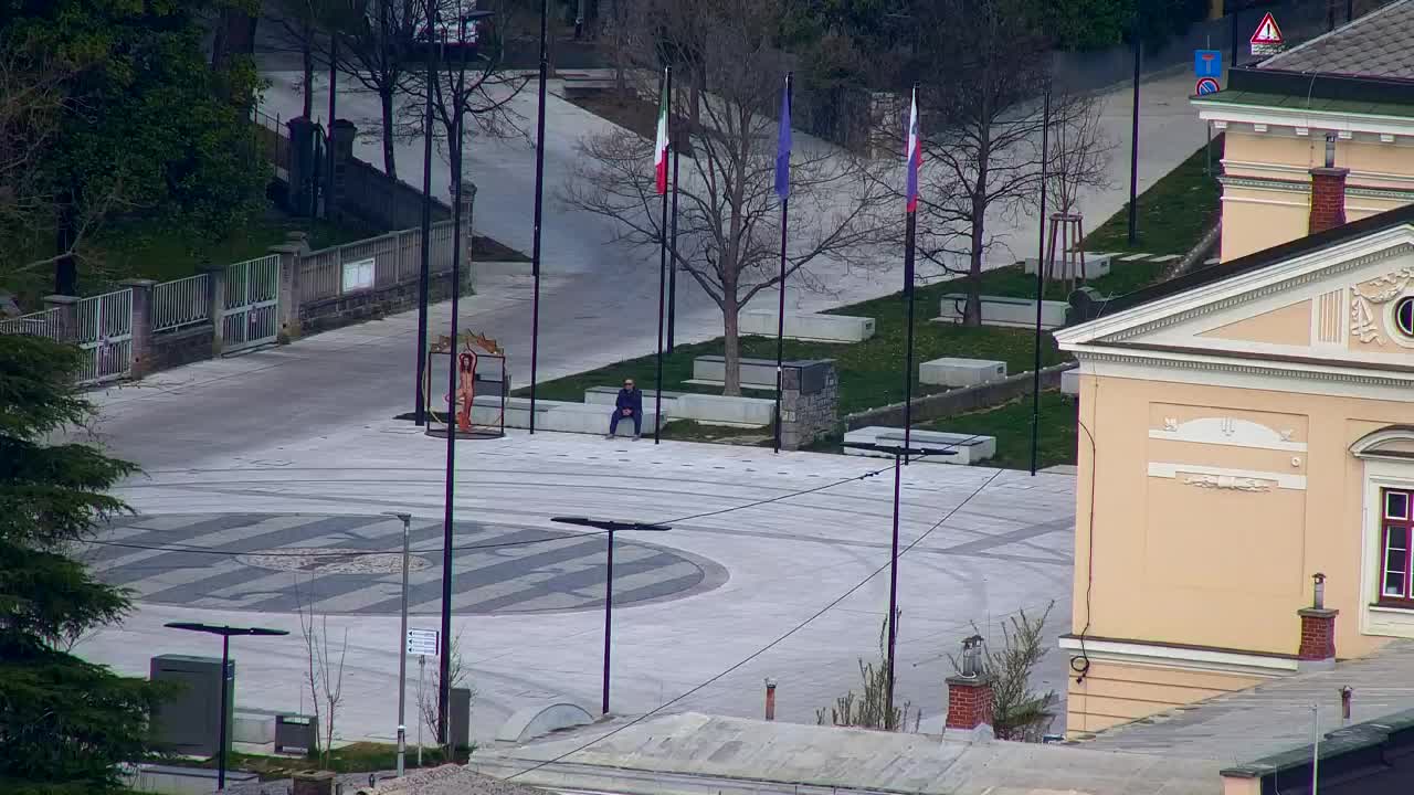 Nova Gorica in Gorica: Čudovit Razgled iz Frančiškanskega Samostana Kostanjevica