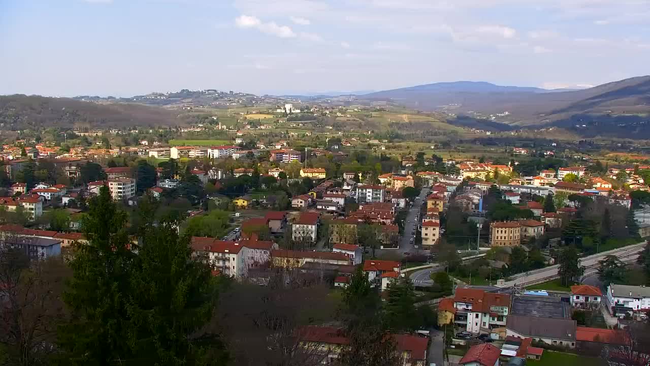 Nova Gorica et Gorizia : Vue Imprenable depuis le Monastère Franciscain de Kostanjevica