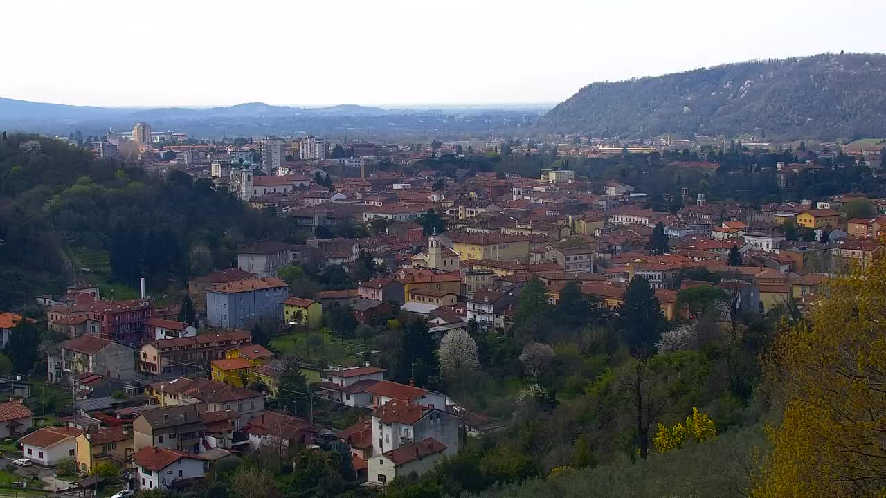 Nova Gorica et Gorizia : Vue Imprenable depuis le Monastère Franciscain de Kostanjevica