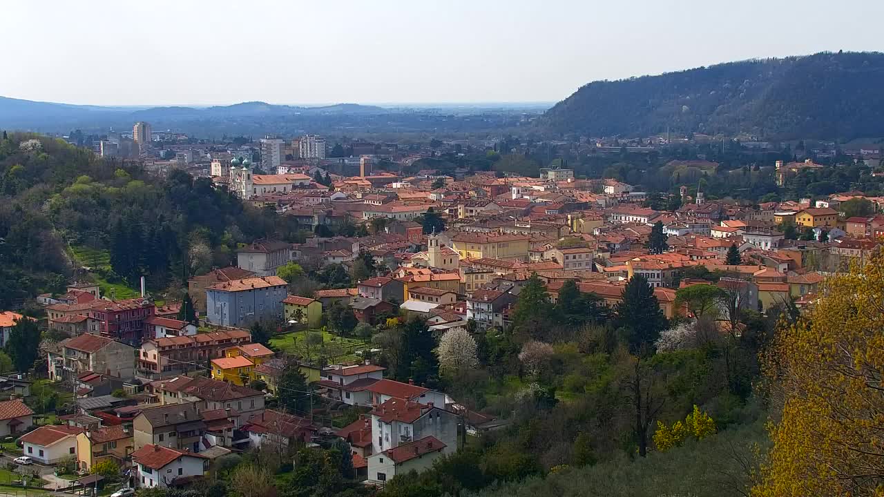 Nova Gorica et Gorizia : Vue Imprenable depuis le Monastère Franciscain de Kostanjevica