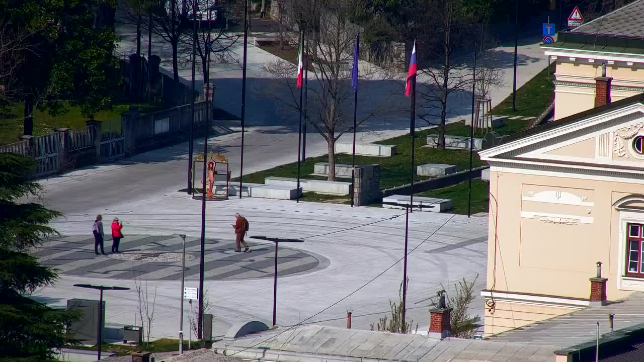 Nova Gorica i Gorica: Prekrasan Pogled iz Franjevačkog Samostana Kostanjevica