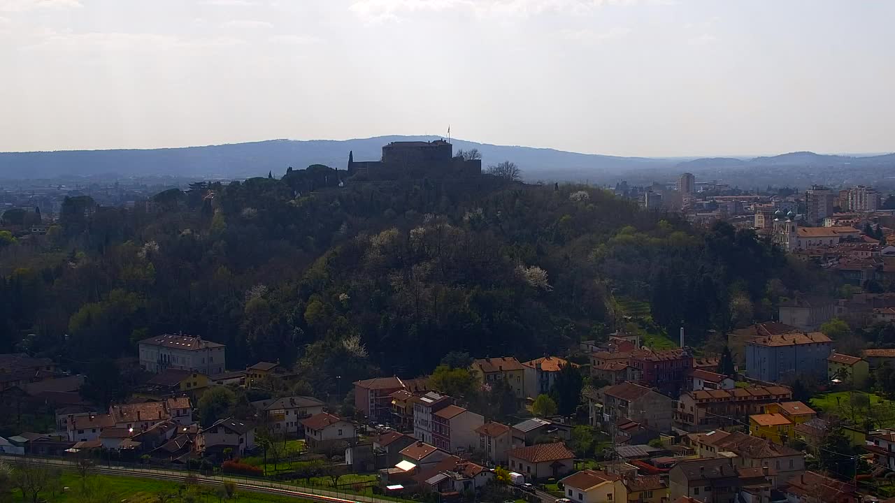 Nova Gorica in Gorica: Čudovit Razgled iz Frančiškanskega Samostana Kostanjevica
