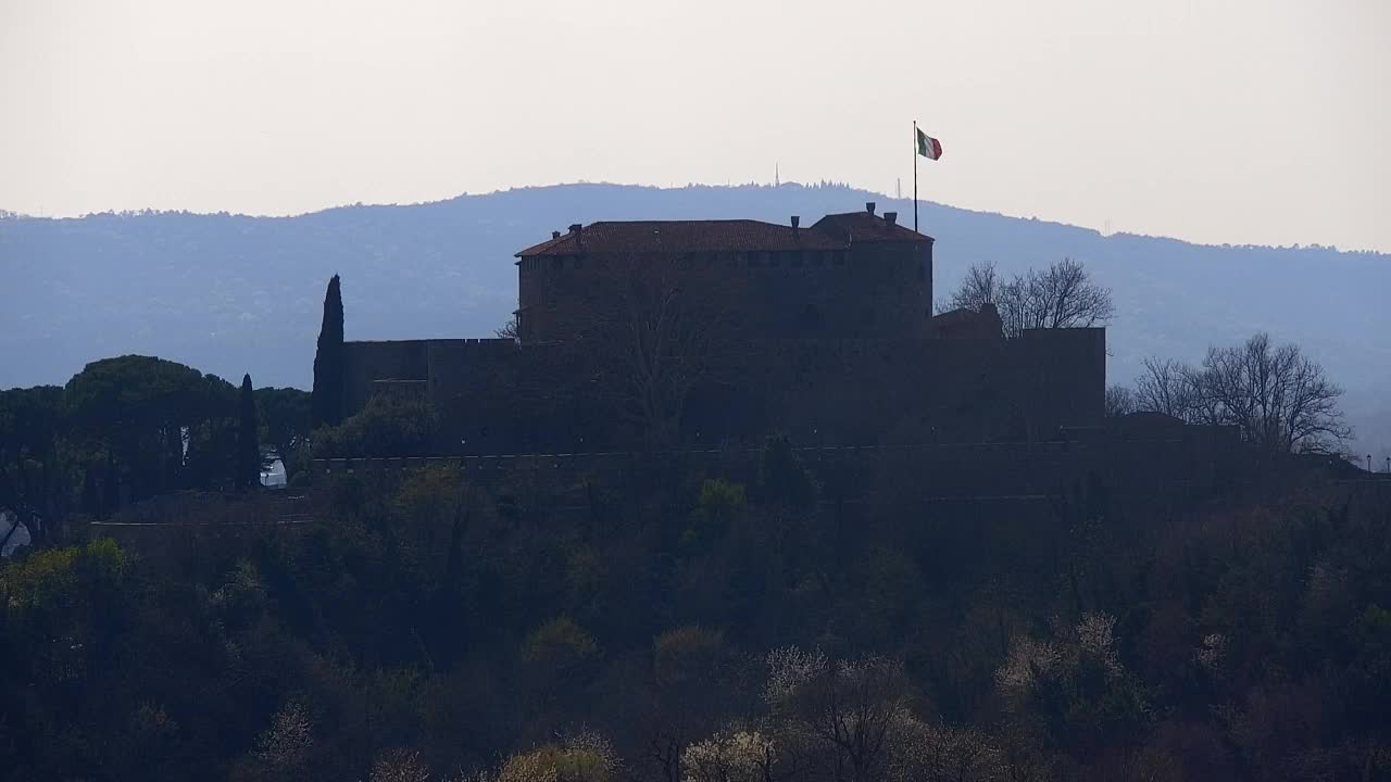 Nova Gorica in Gorica: Čudovit Razgled iz Frančiškanskega Samostana Kostanjevica