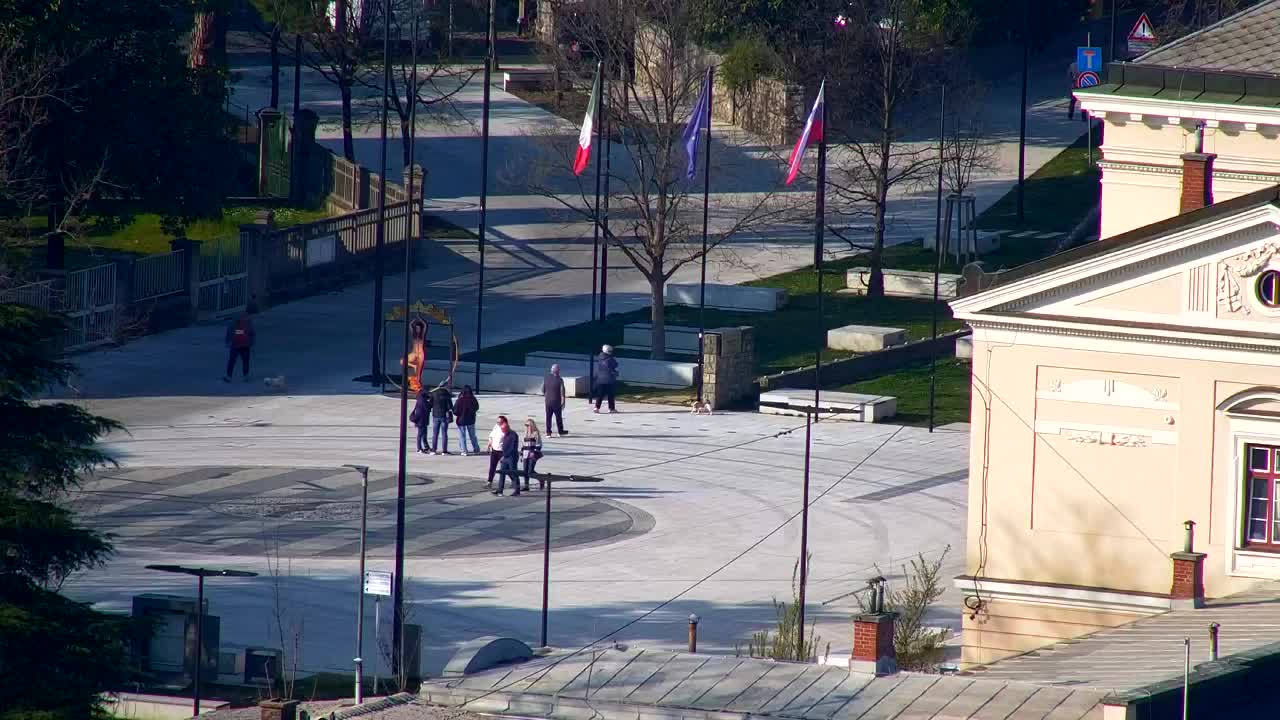 Nova Gorica und Görz: Atemberaubende Aussicht vom Franziskanerkloster Kostanjevica