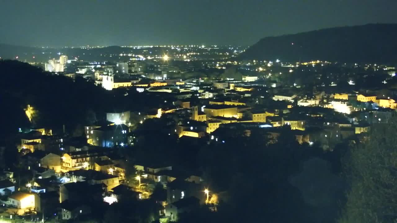 Nova Gorica in Gorica: Čudovit Razgled iz Frančiškanskega Samostana Kostanjevica