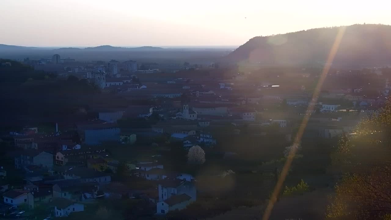 Nova Gorica et Gorizia : Vue Imprenable depuis le Monastère Franciscain de Kostanjevica