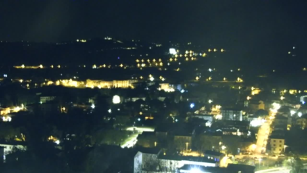 Nova Gorica in Gorica: Čudovit Razgled iz Frančiškanskega Samostana Kostanjevica