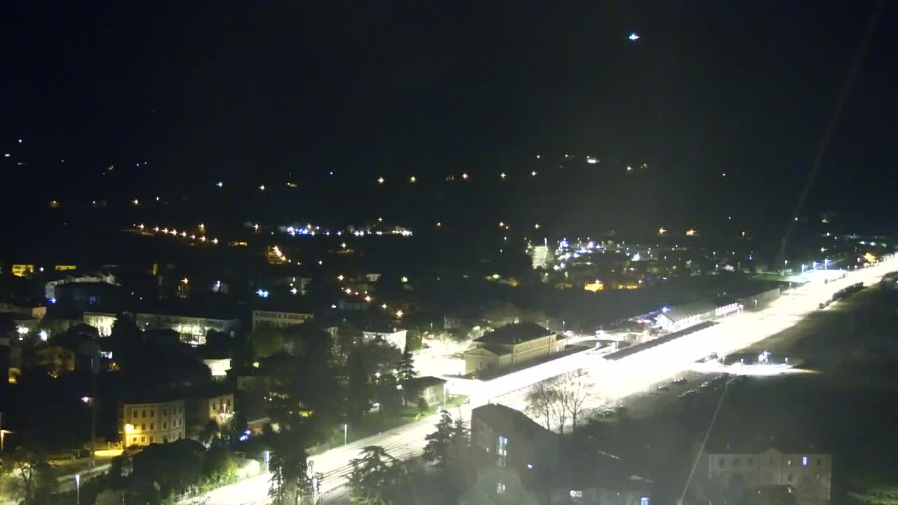 Nova Gorica in Gorica: Čudovit Razgled iz Frančiškanskega Samostana Kostanjevica