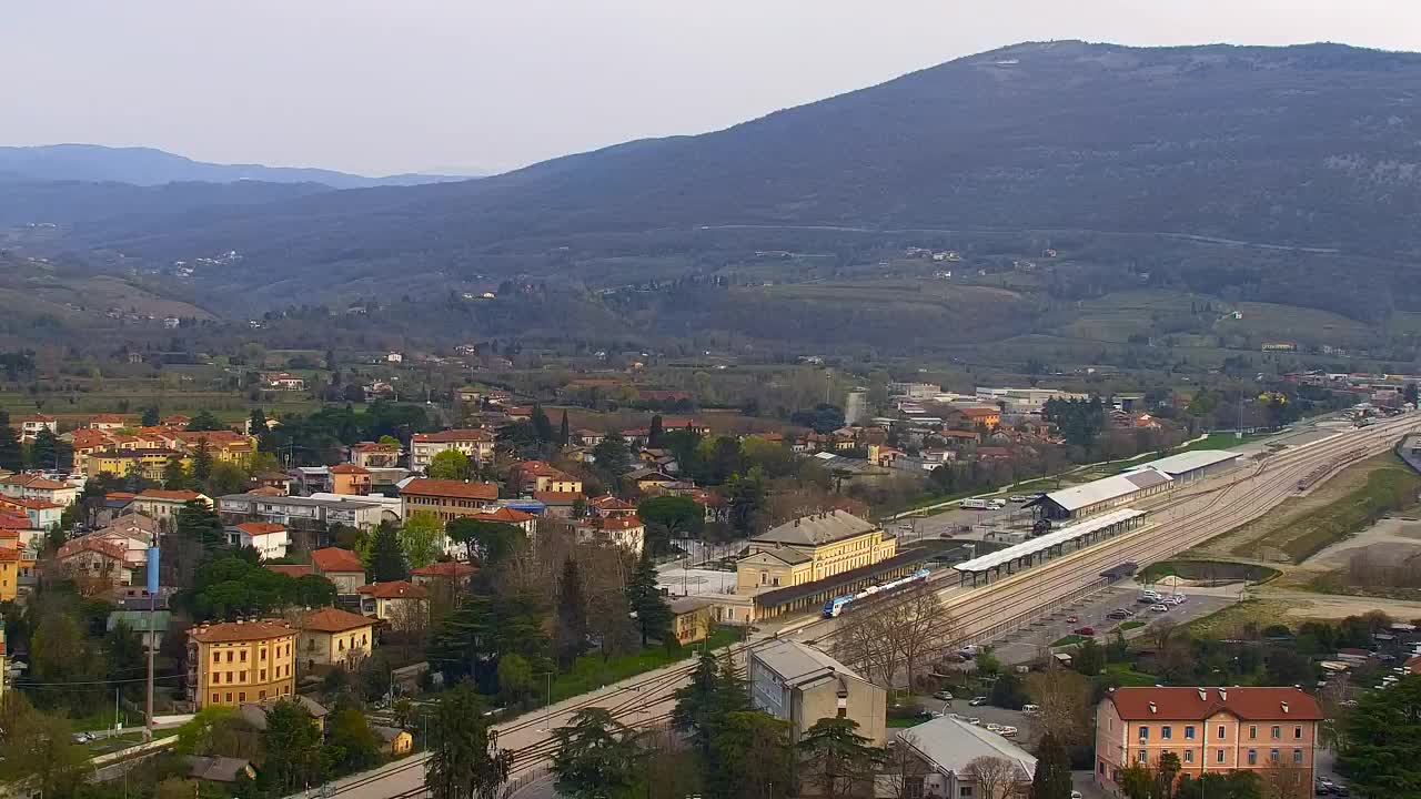 Nova Gorica et Gorizia : Vue Imprenable depuis le Monastère Franciscain de Kostanjevica