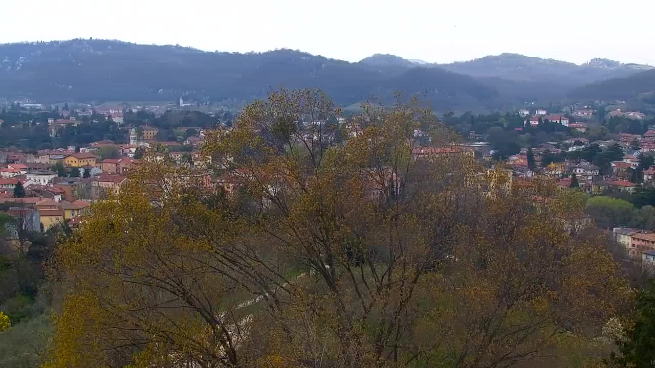 Nova Gorica in Gorica: Čudovit Razgled iz Frančiškanskega Samostana Kostanjevica