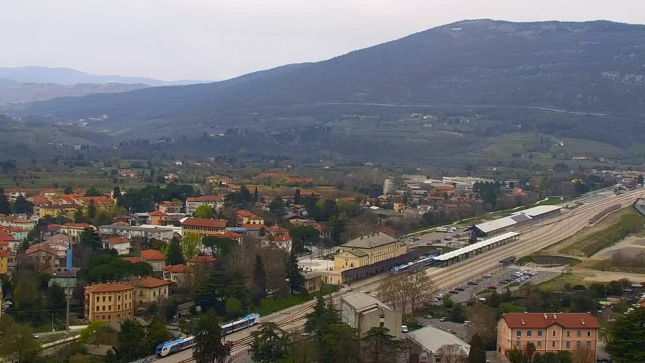 Nova Gorica in Gorica: Čudovit Razgled iz Frančiškanskega Samostana Kostanjevica