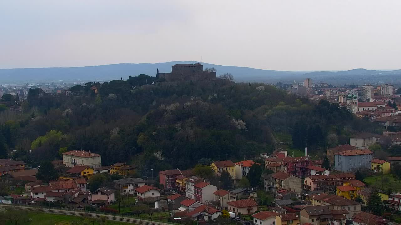 Nova Gorica in Gorica: Čudovit Razgled iz Frančiškanskega Samostana Kostanjevica